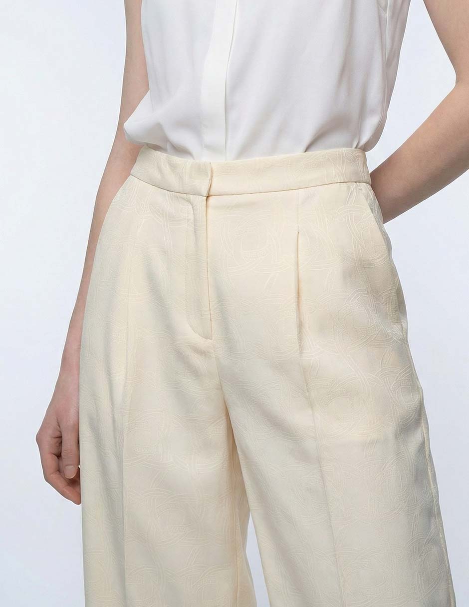 Pantalón amplio amplio para mujer 4