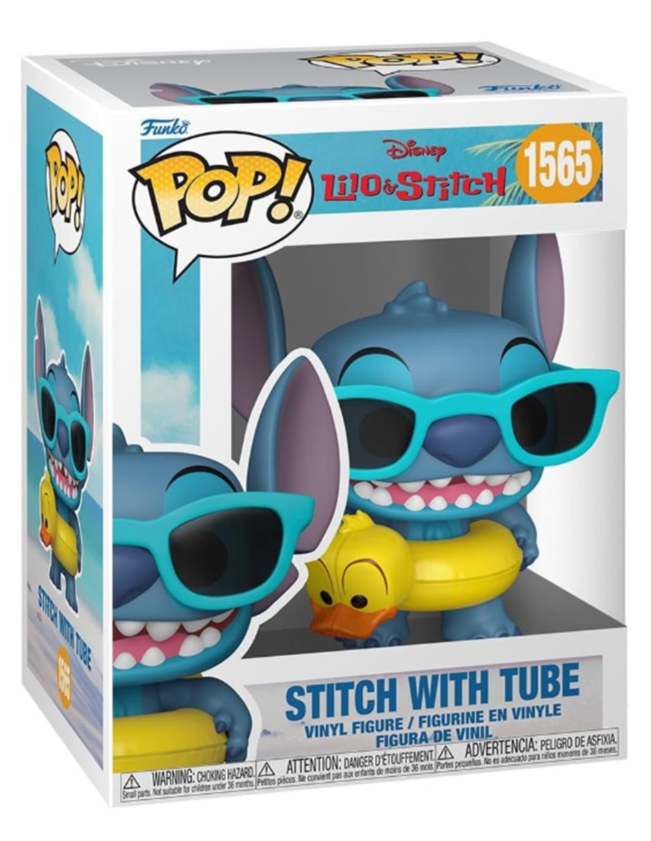 Funko Pop! Lilo y Stitch Stitch With Tube