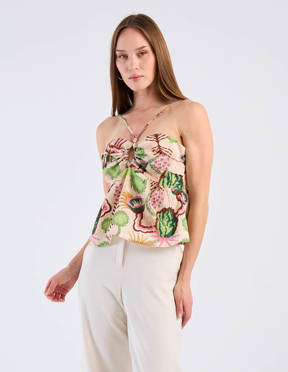 Blusa de tirantes para mujer 2