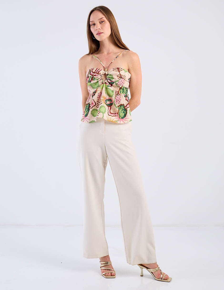 Blusa de tirantes para mujer 3