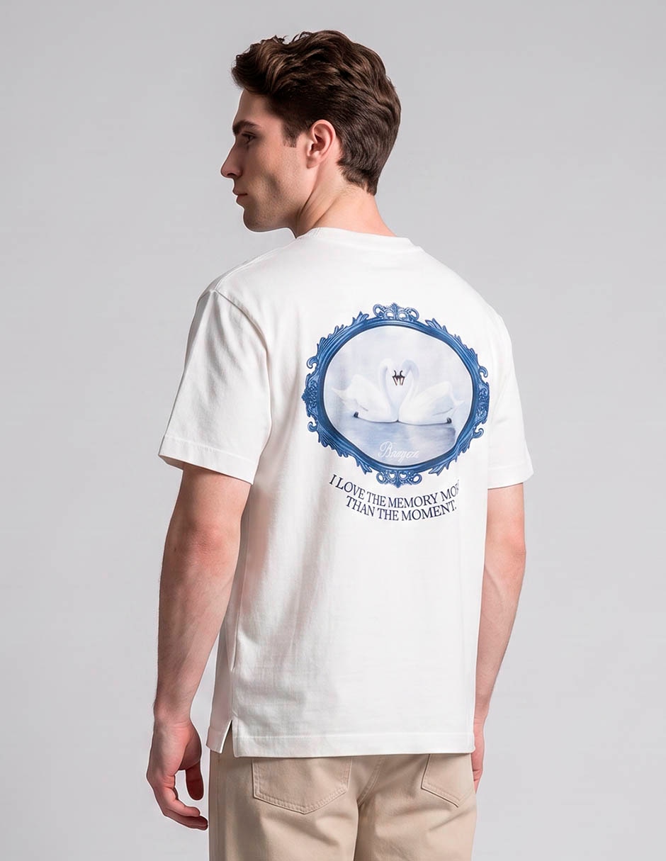 Playera cuello redondo para hombre 2