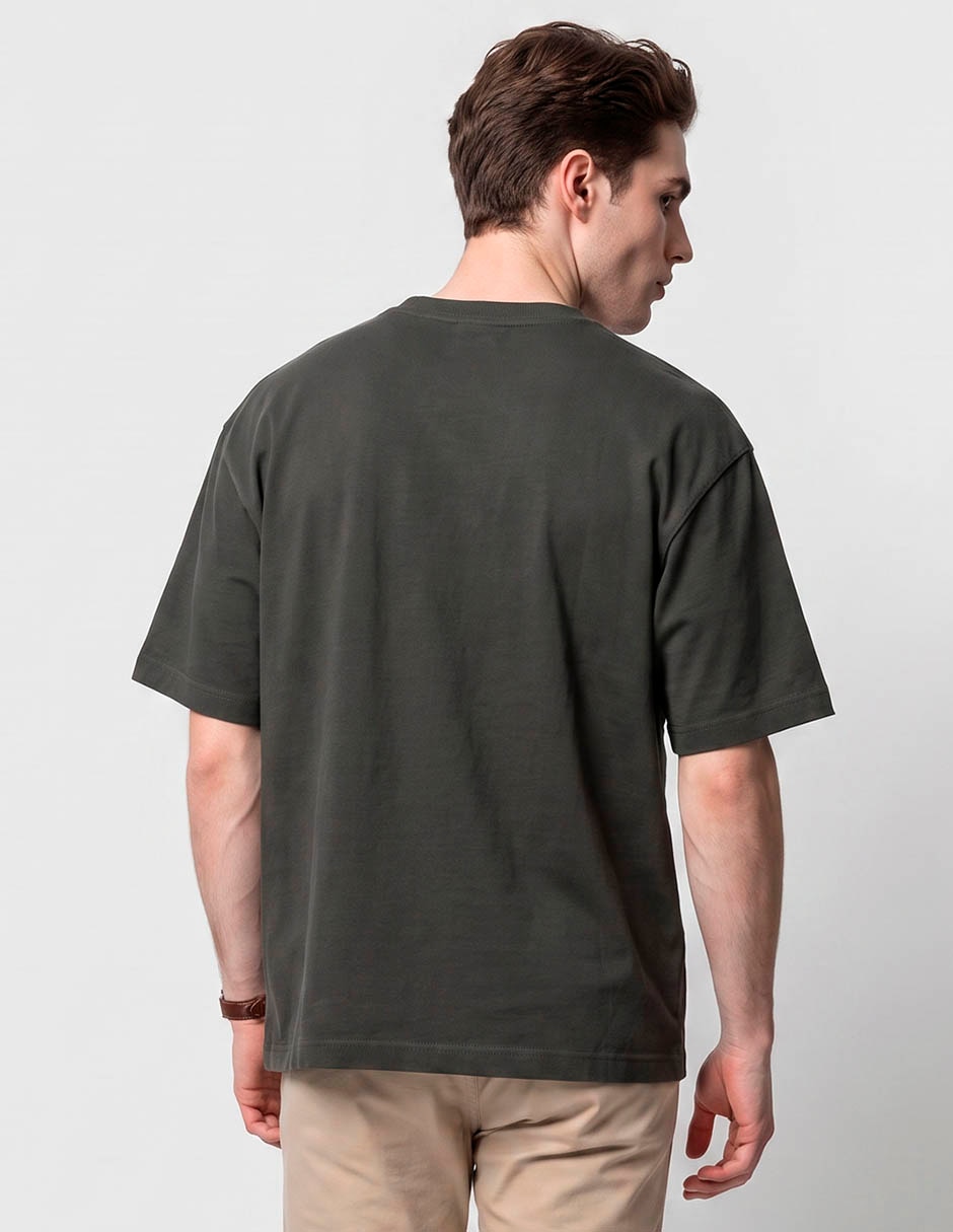 Playera cuello redondo para hombre 2