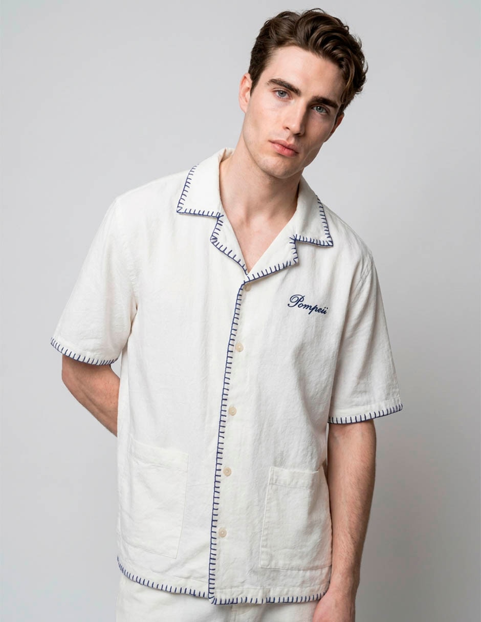 Camisa casual manga corta para hombre Camisa casual manga corta para hombre