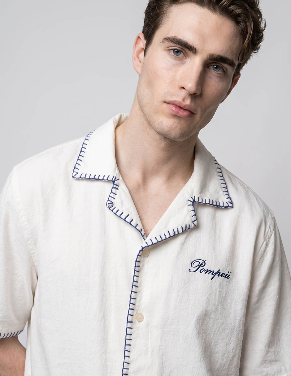 Camisa casual manga corta para hombre 3