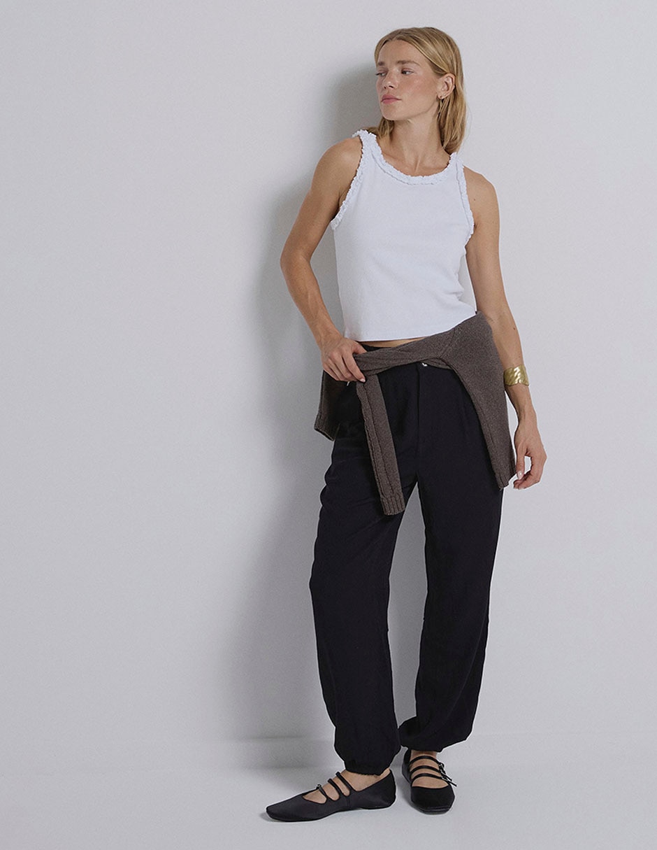 Pantalón Renatta& straight para mujer 8