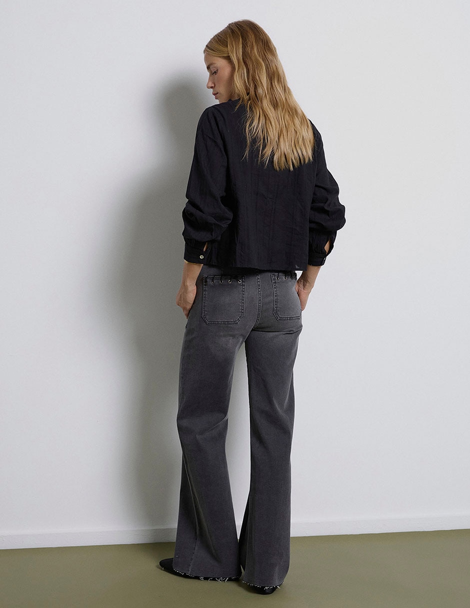 Blusa Renatta& manga larga para mujer 10