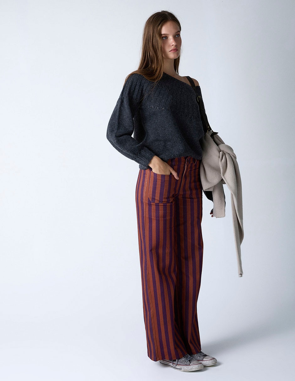 Pantalón Renatta&Go straight para mujer