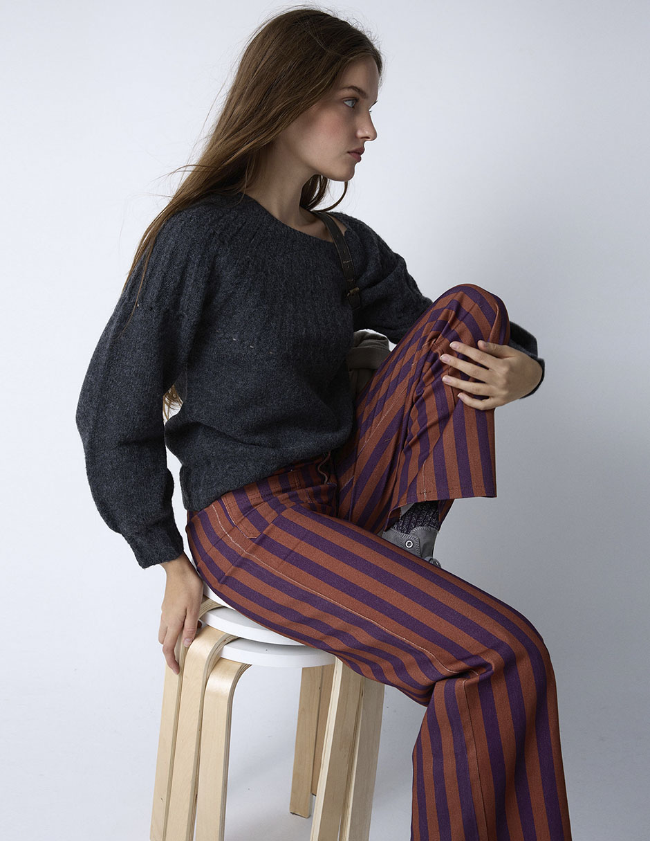 Pantalón Renatta&Go straight para mujer