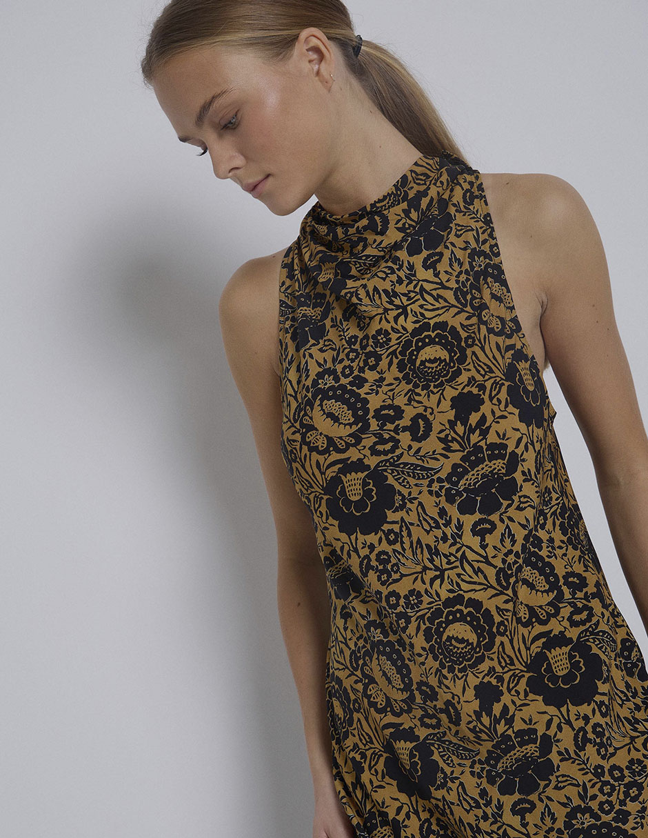 Vestido maxi casual Renatta& para mujer 10