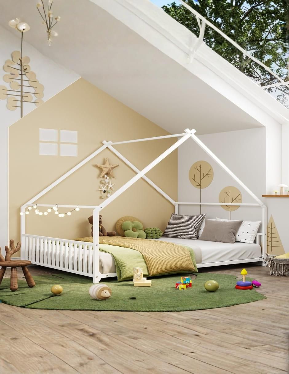 Base para cama armable de metal 4