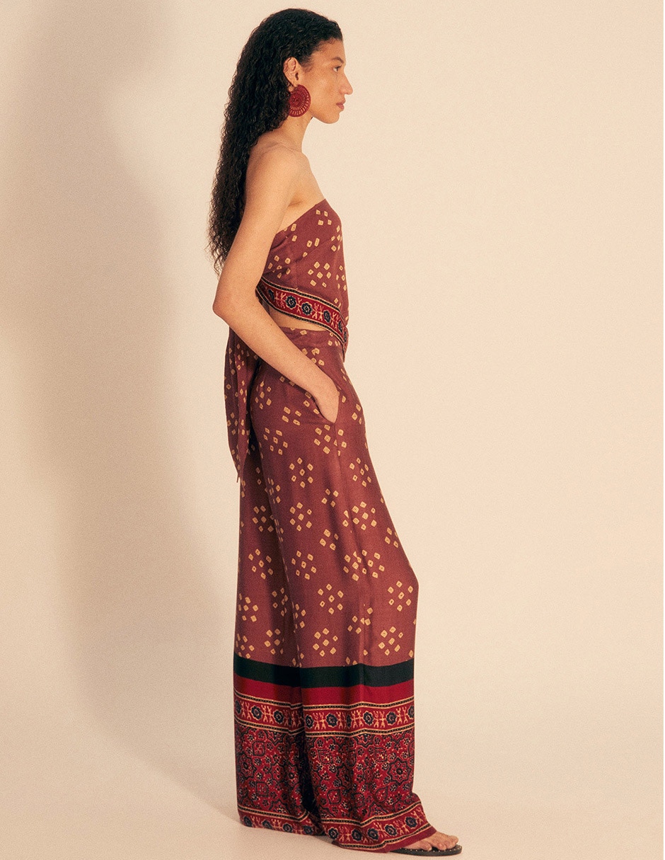 Pantalón relaxed para mujer