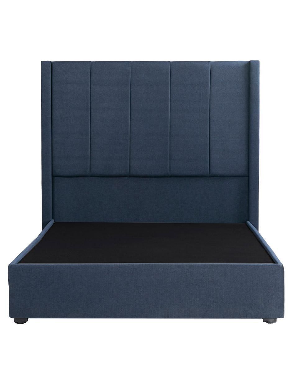 Cama de madera y tela 2