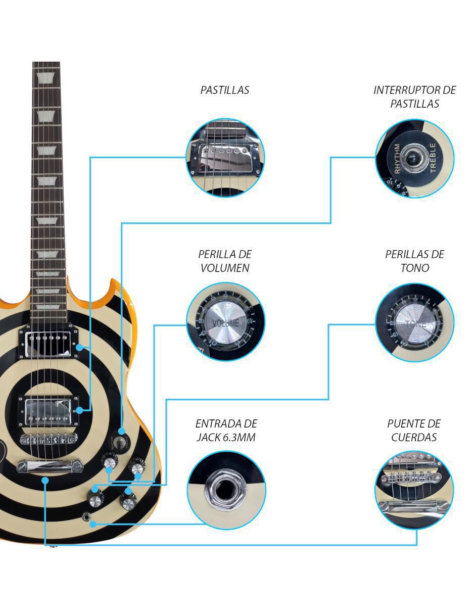 Guitarra eléctrica Lx 3