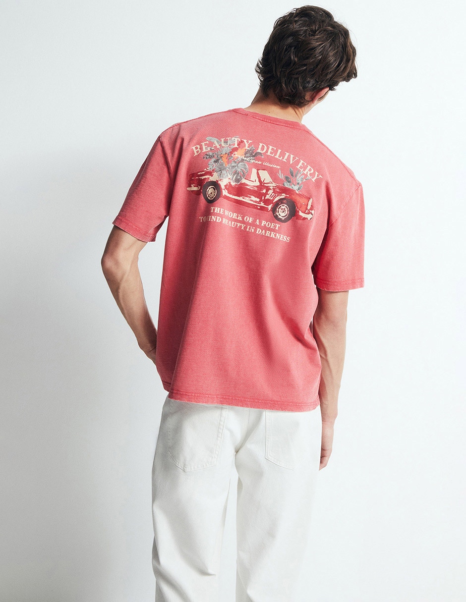 Playera cuello redondo para hombre 4