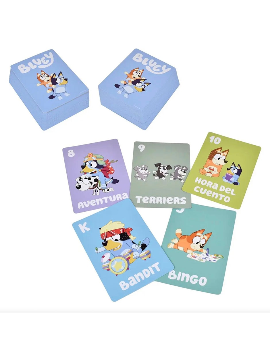 Bluey juego de cartas 5 en 1 Bluey 1