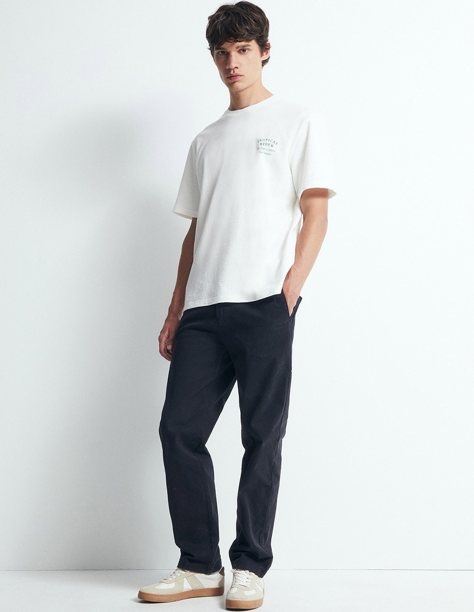 Playera cuello redondo para hombre 3