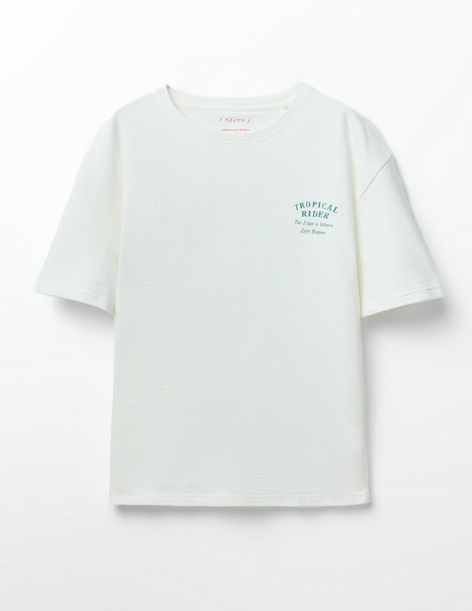 Playera cuello redondo para hombre 2