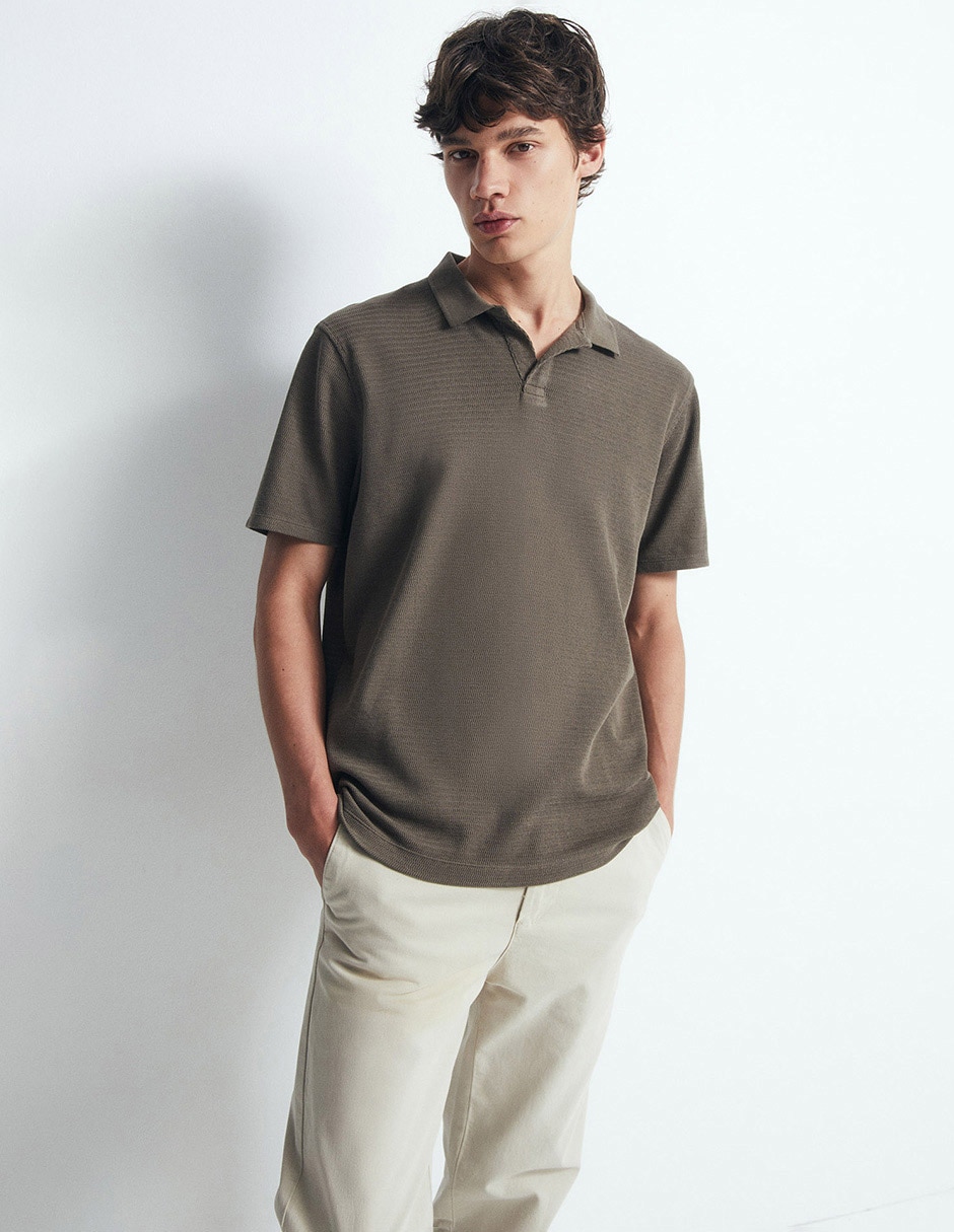 Playera tipo polo para hombre 1