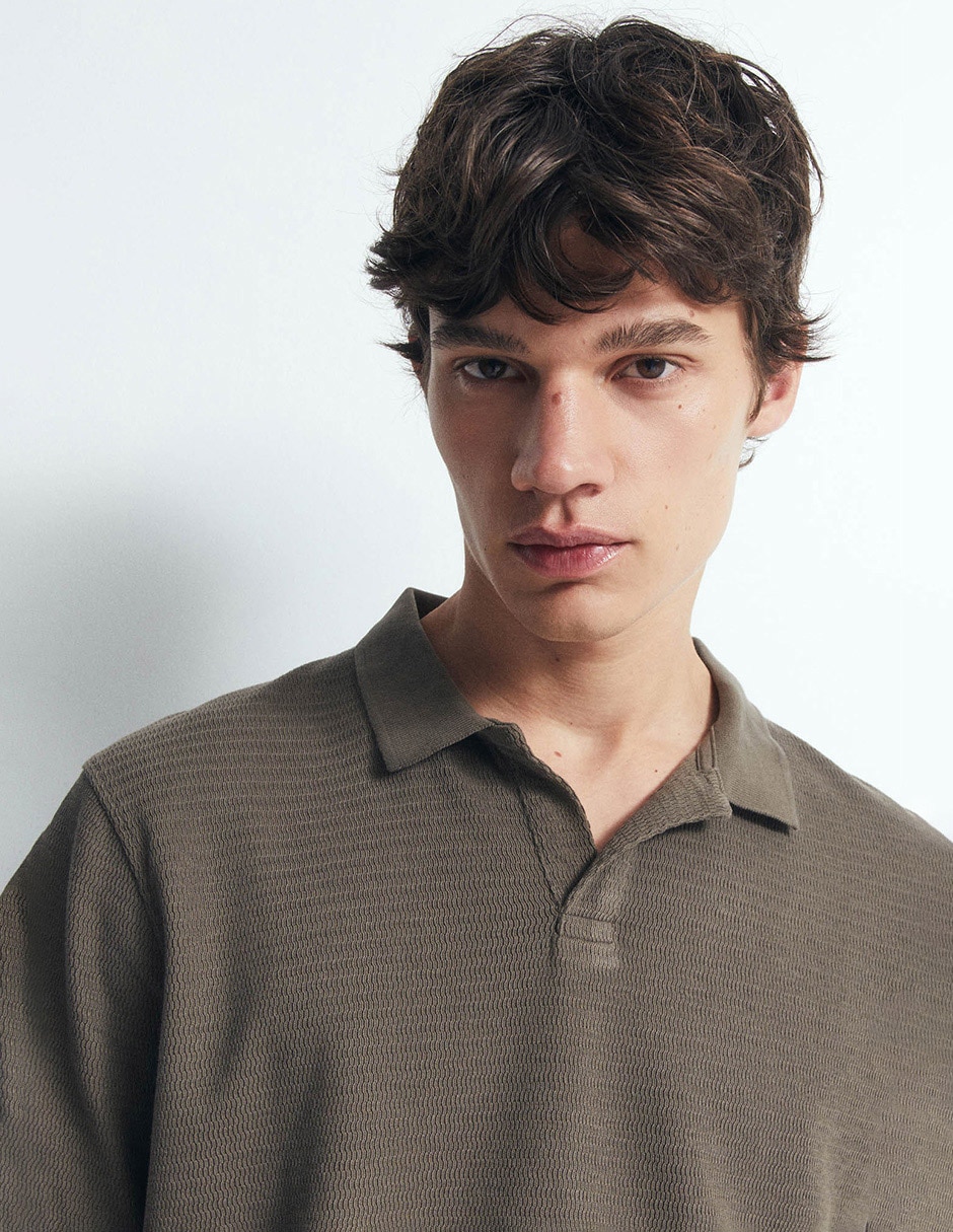 Playera tipo polo para hombre 4