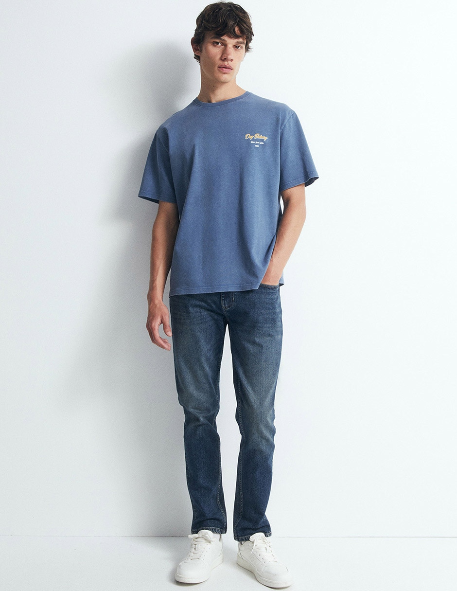 Playera cuello redondo para hombre 4