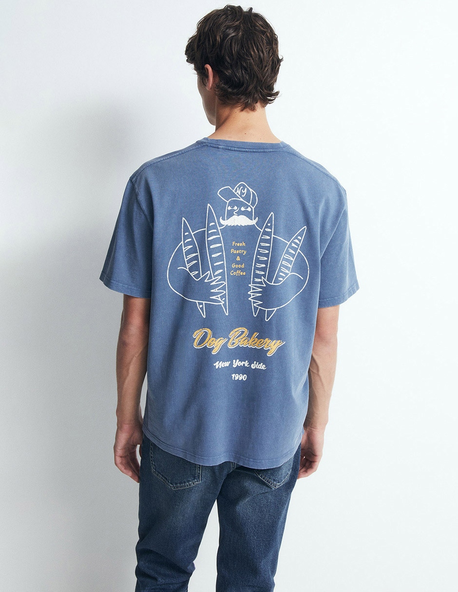 Playera cuello redondo para hombre 3