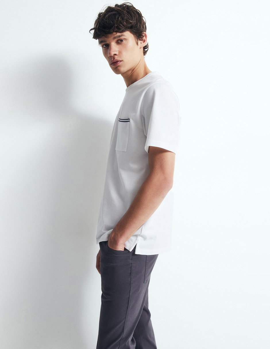 Playera cuello redondo para hombre Playera cuello redondo para hombre