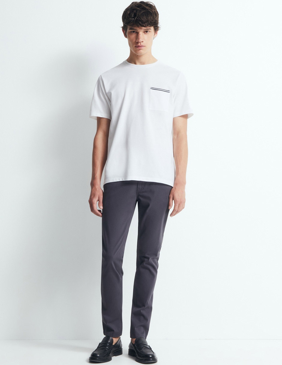 Playera cuello redondo para hombre 5