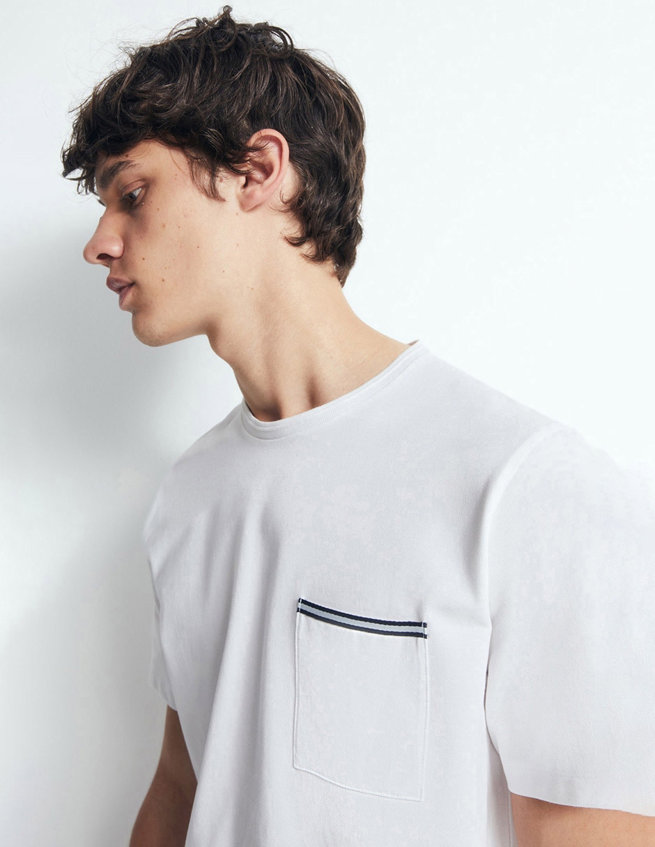 Playera cuello redondo para hombre 4