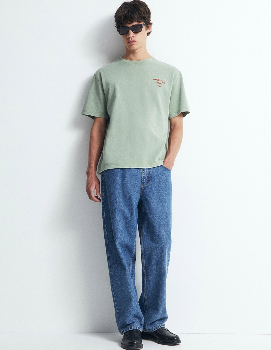 Playera cuello redondo para hombre 3