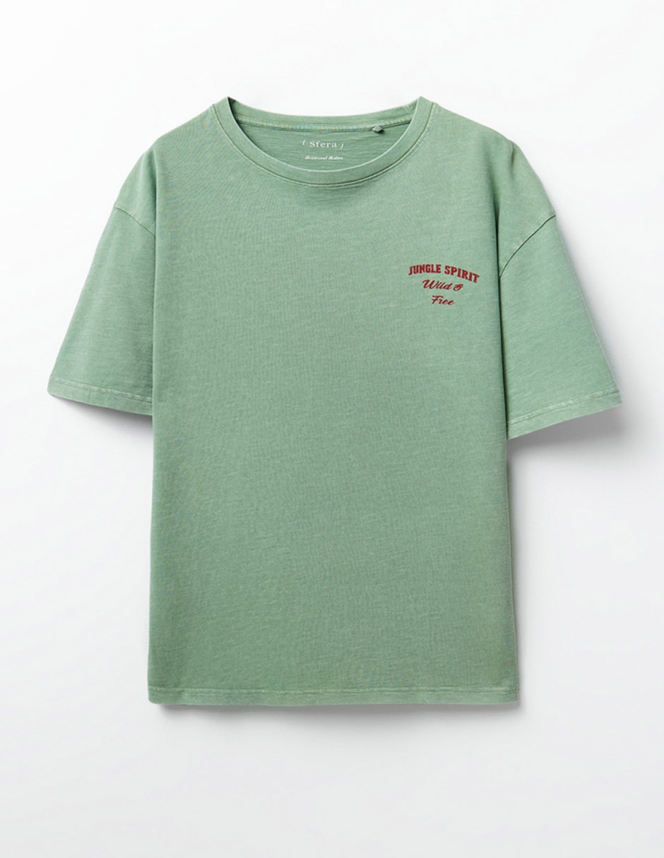 Playera cuello redondo para hombre 2