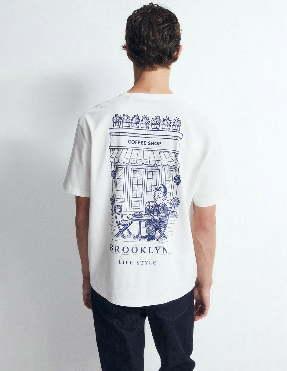 Playera cuello redondo para hombre 3