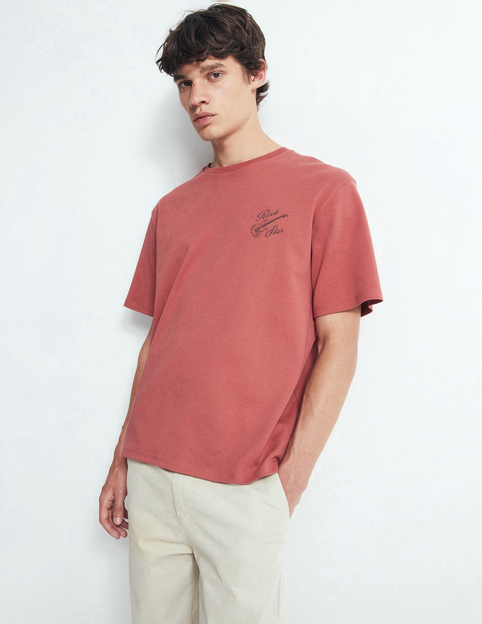 Playera cuello redondo para hombre Playera cuello redondo para hombre