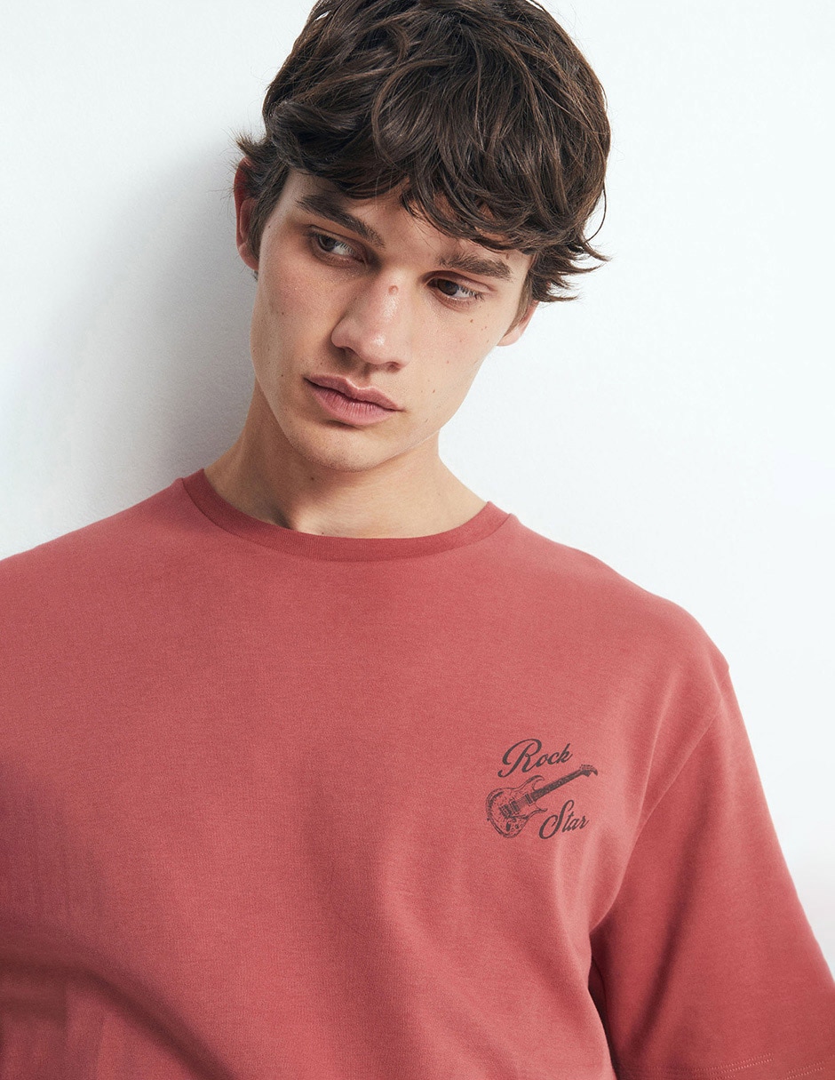 Playera cuello redondo para hombre 4