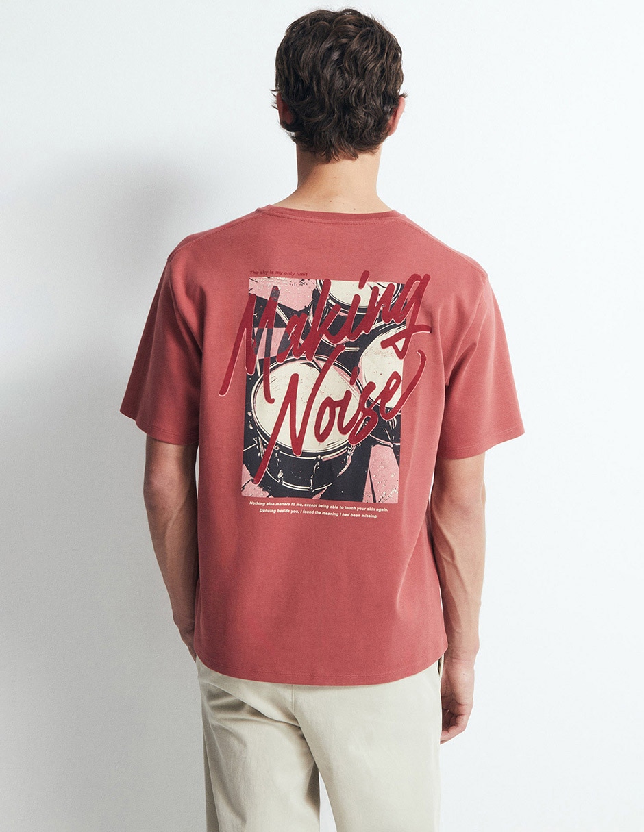 Playera cuello redondo para hombre 3