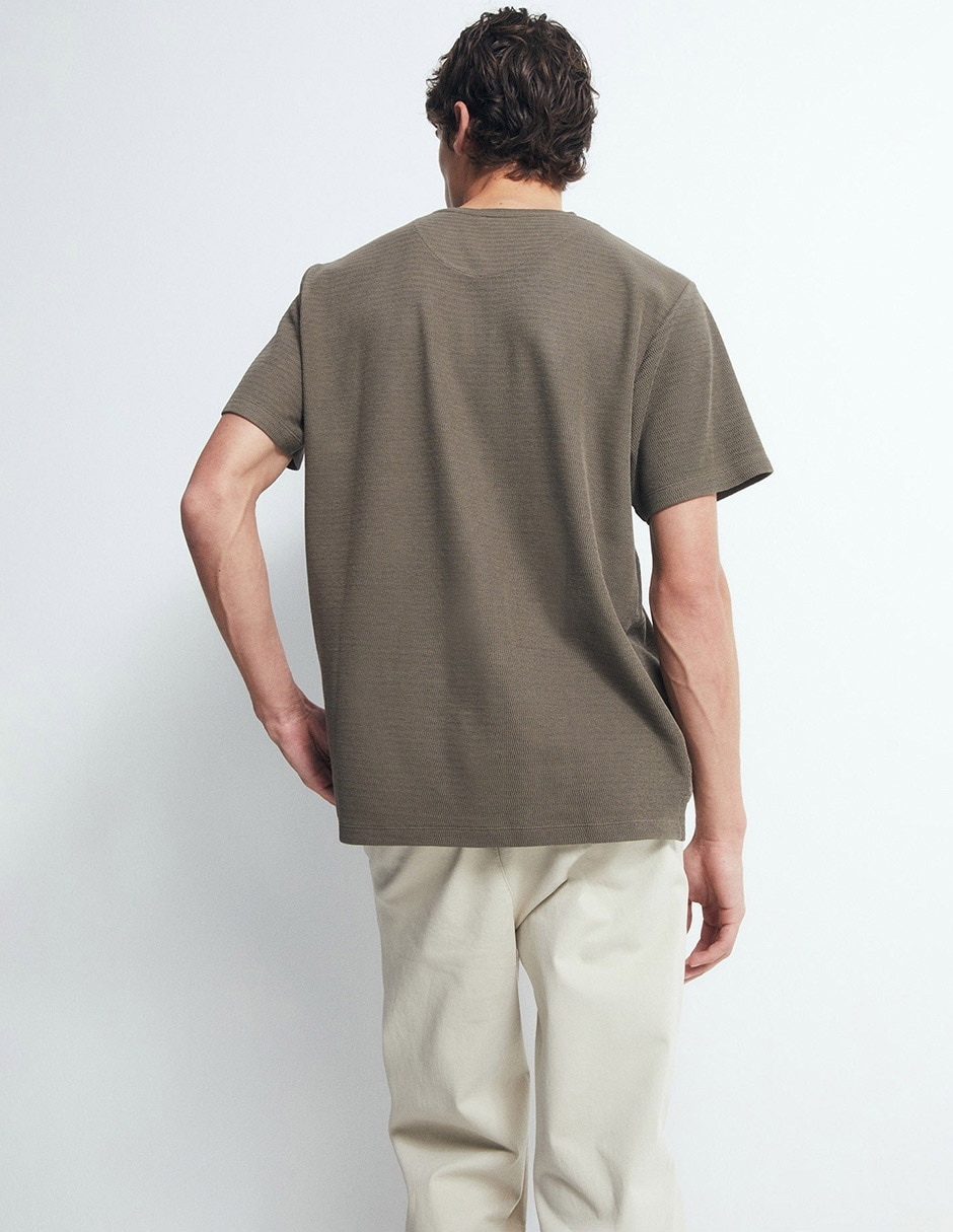Playera cuello redondo para hombre 3
