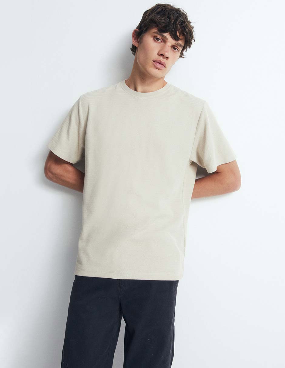 Playera cuello redondo para hombre Playera cuello redondo para hombre