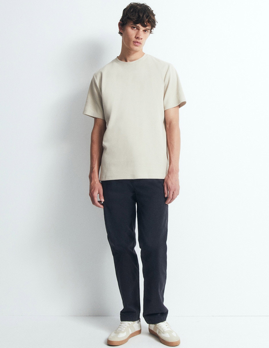 Playera cuello redondo para hombre 5