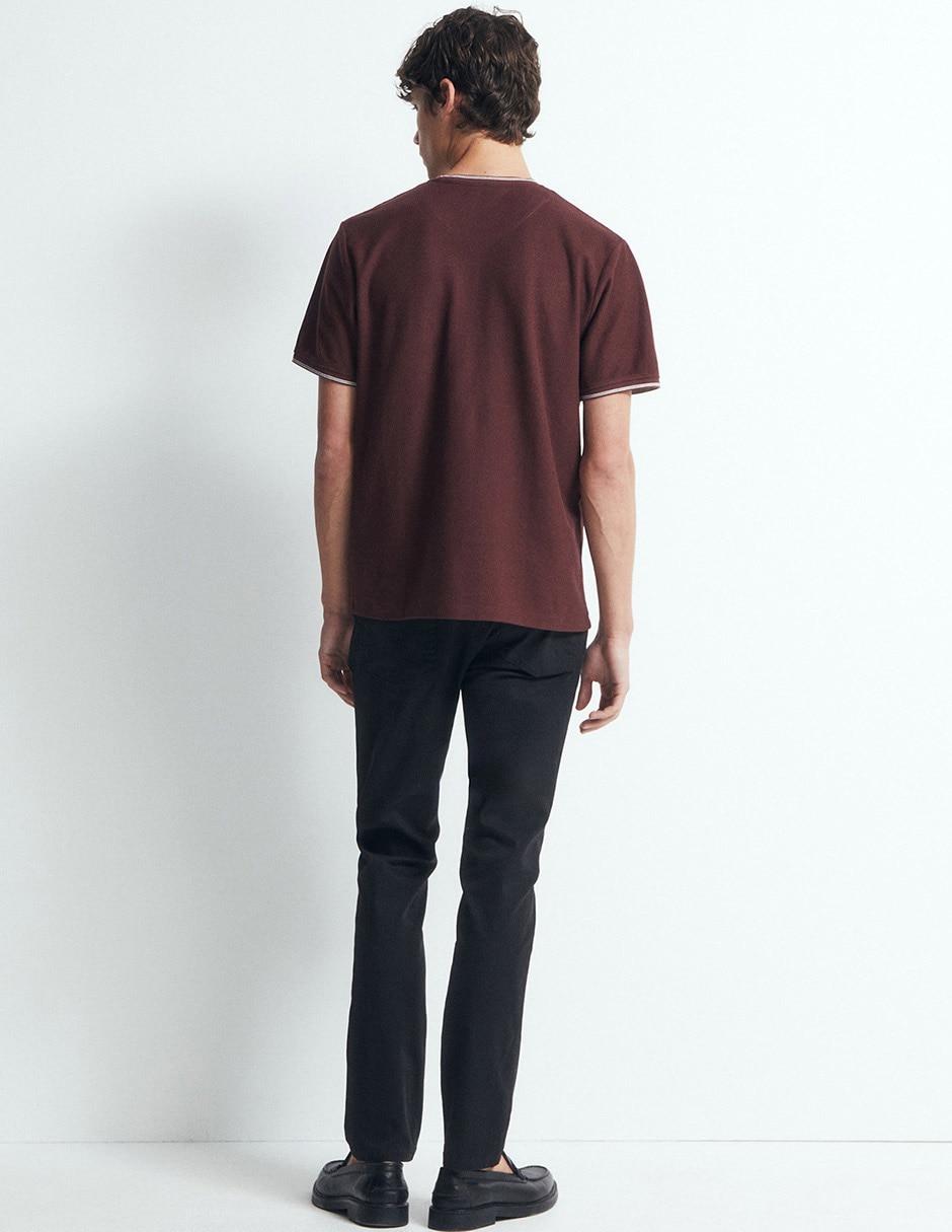 Playera cuello redondo para hombre 4