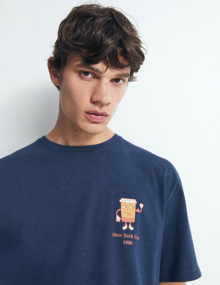 Playera cuello redondo para hombre 4
