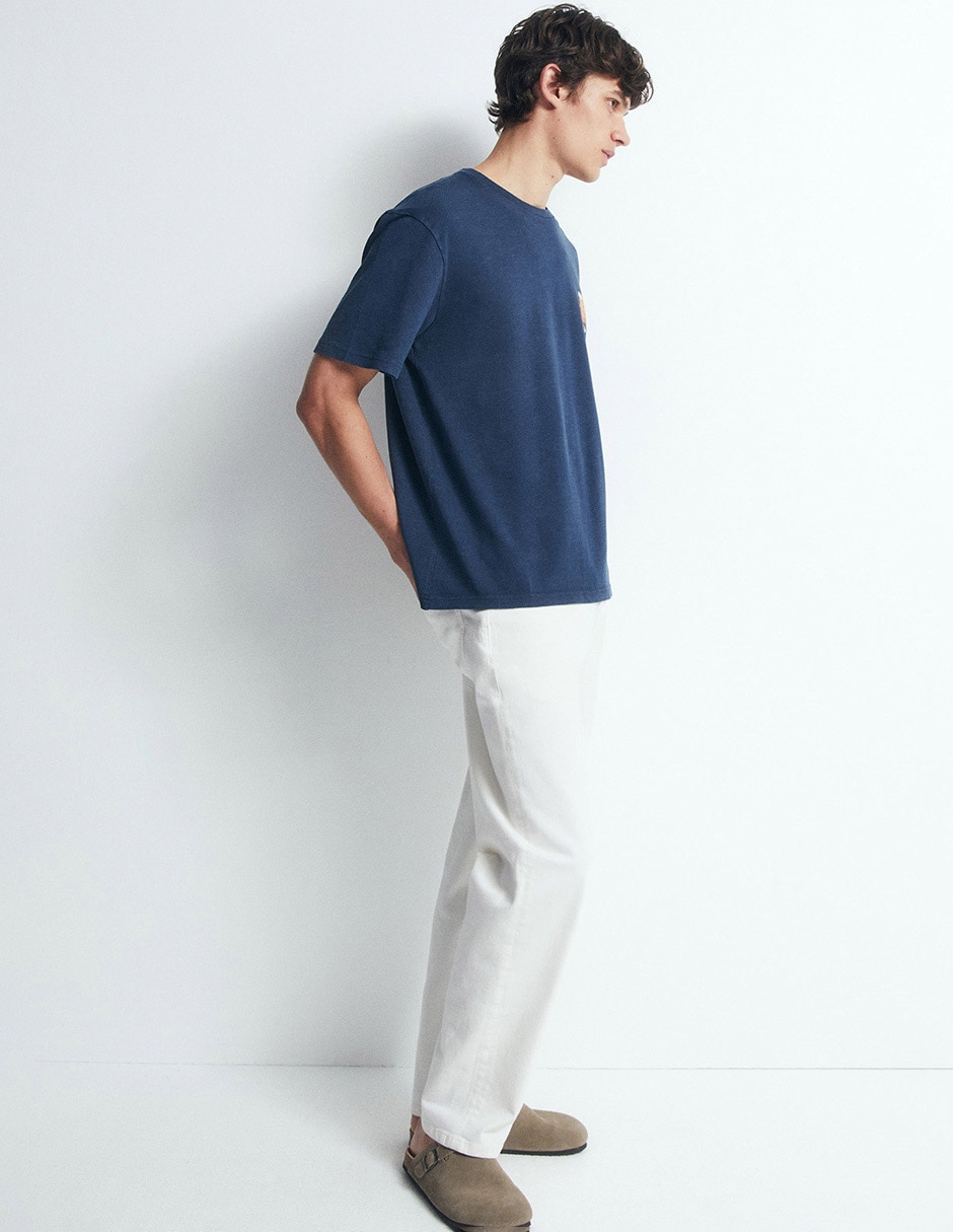 Playera cuello redondo para hombre 3