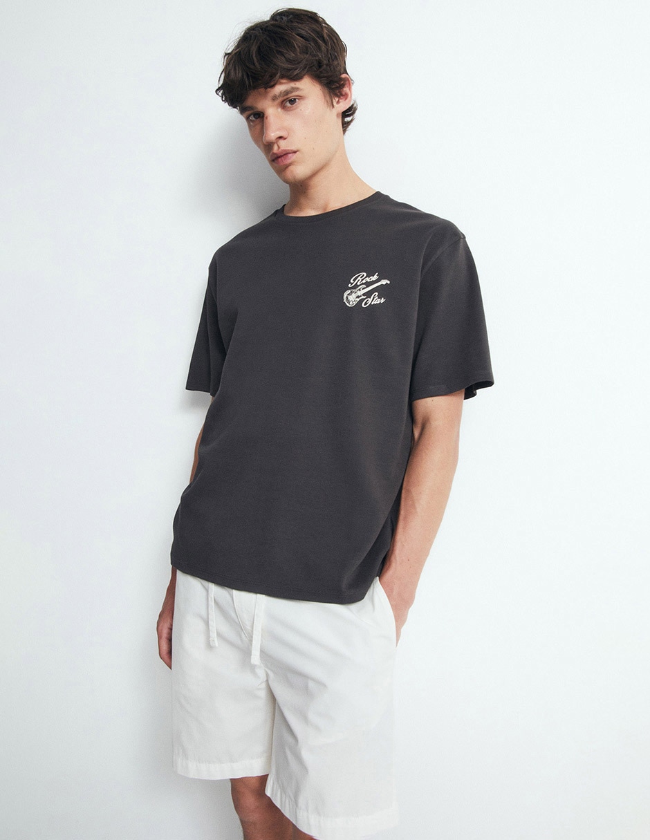 Playera cuello redondo para hombre Playera cuello redondo para hombre