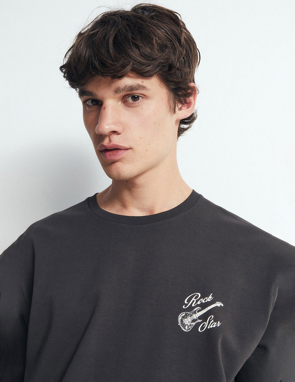 Playera cuello redondo para hombre 4