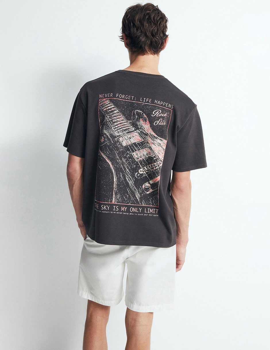 Playera cuello redondo para hombre 3