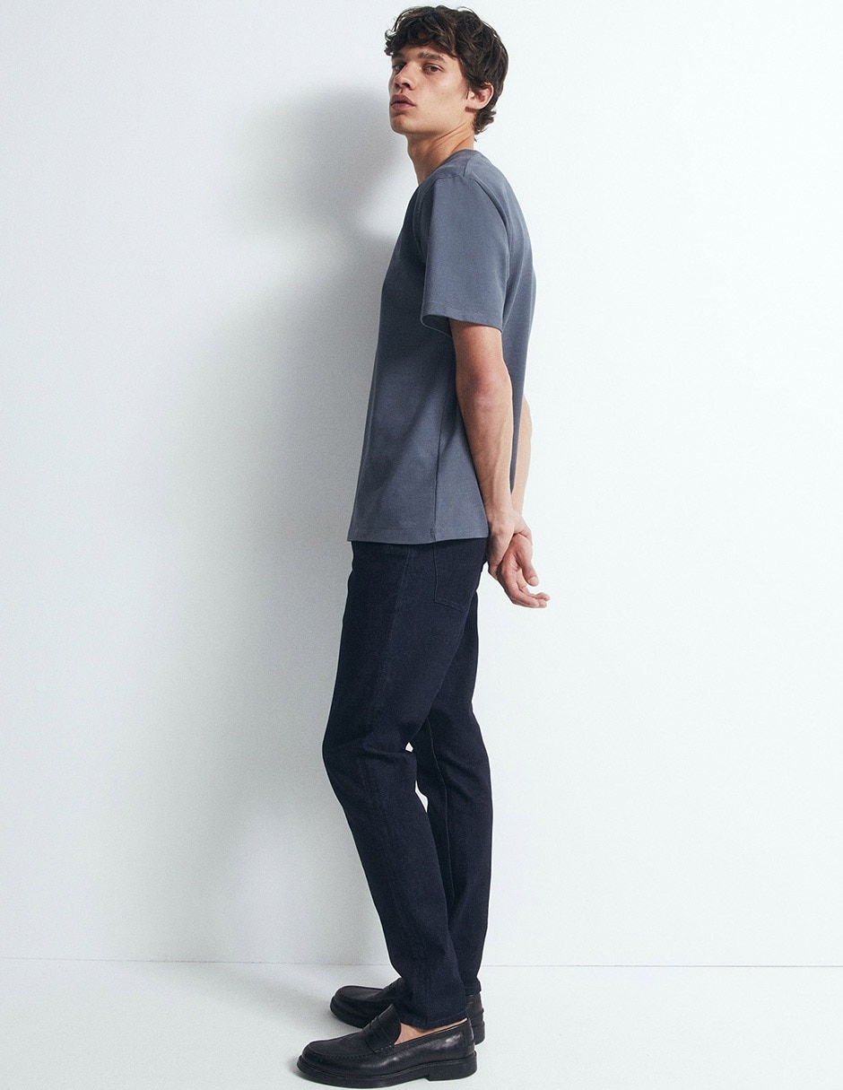 Playera cuello redondo para hombre 4