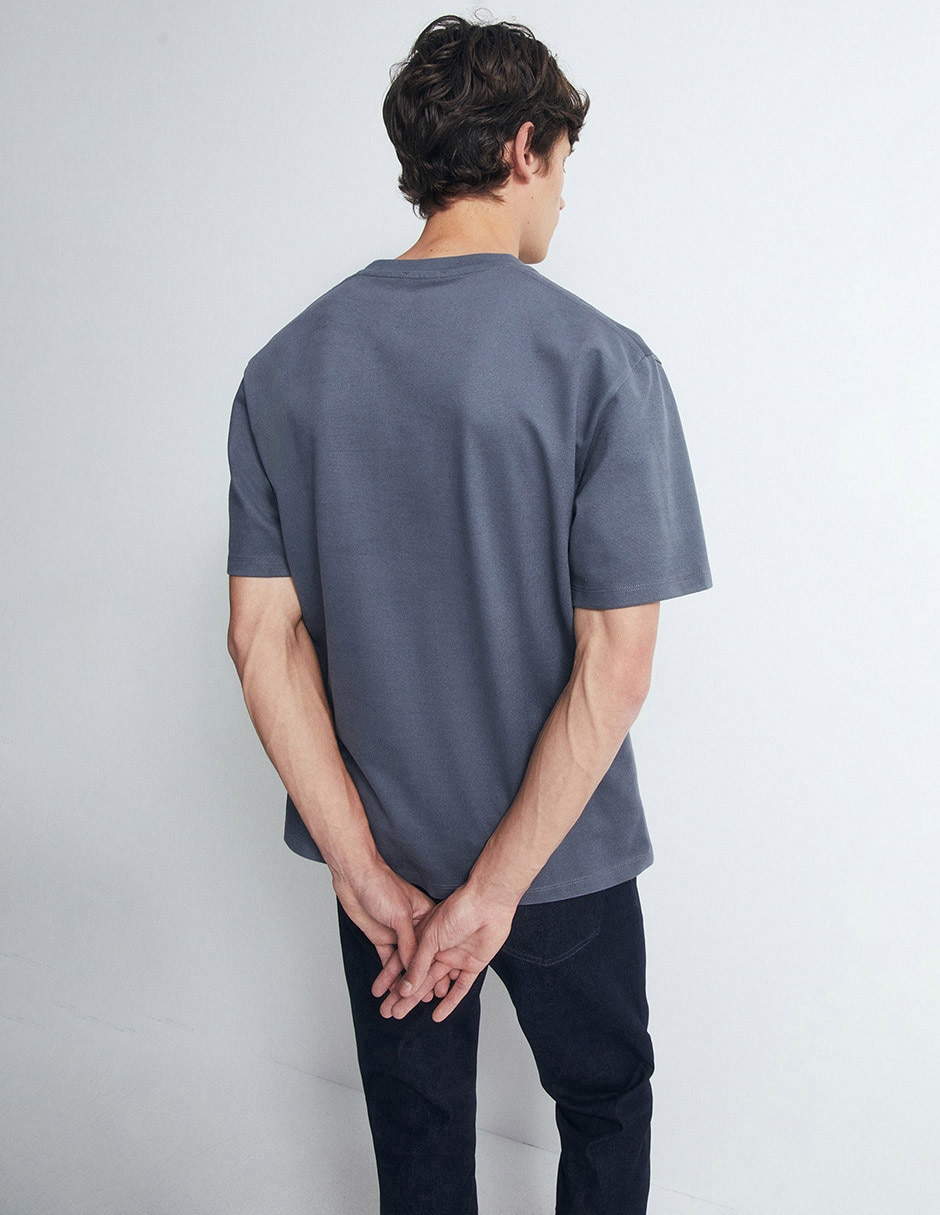 Playera cuello redondo para hombre 3