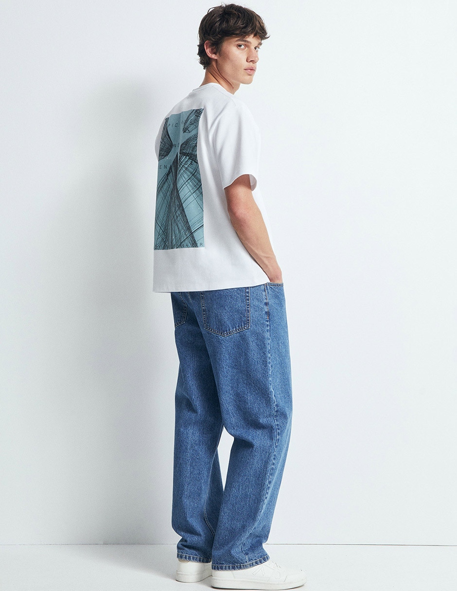 Playera cuello redondo para hombre 4