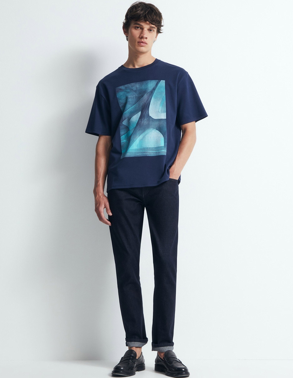 Playera cuello redondo para hombre 5