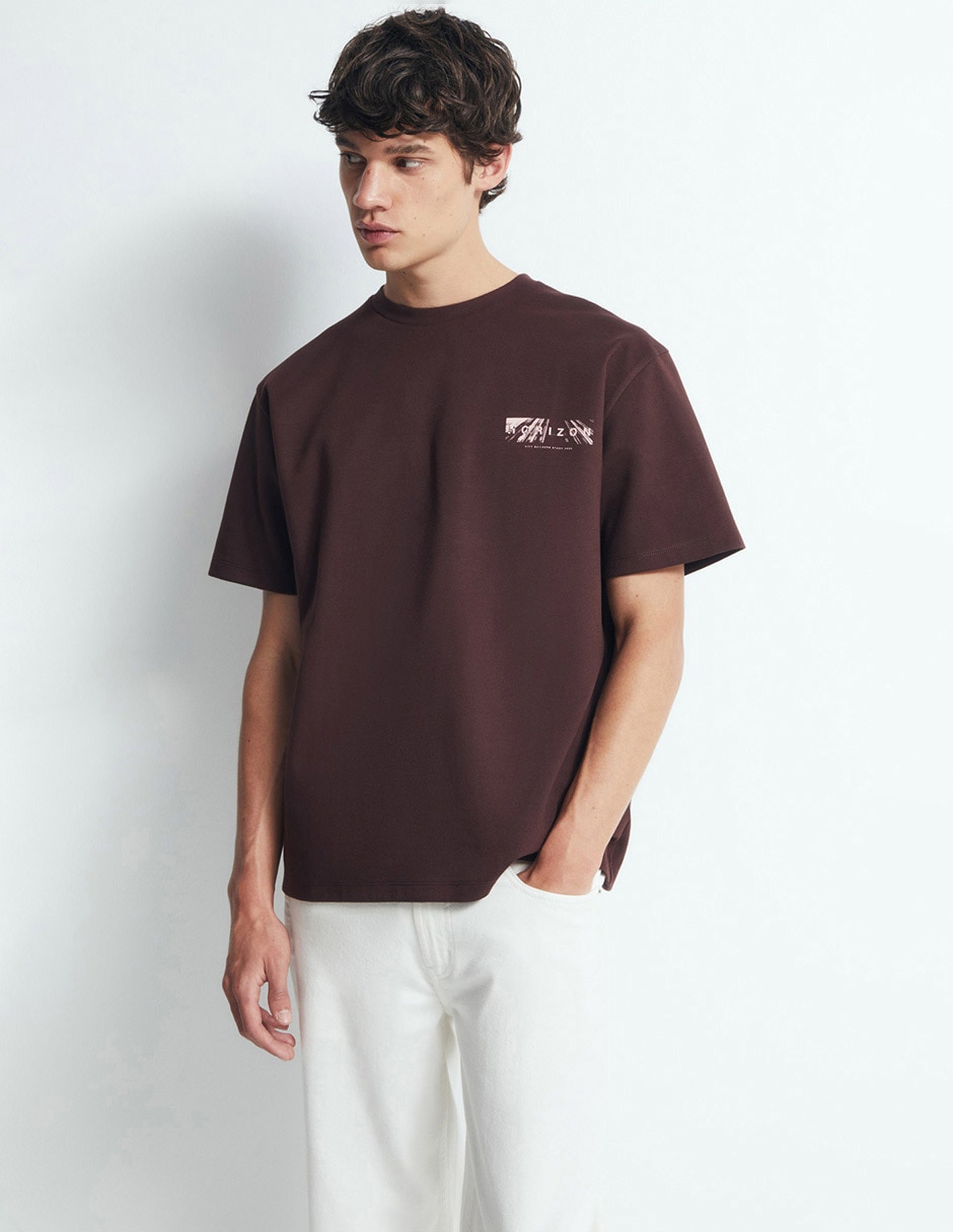 Playera cuello redondo para hombre Playera cuello redondo para hombre