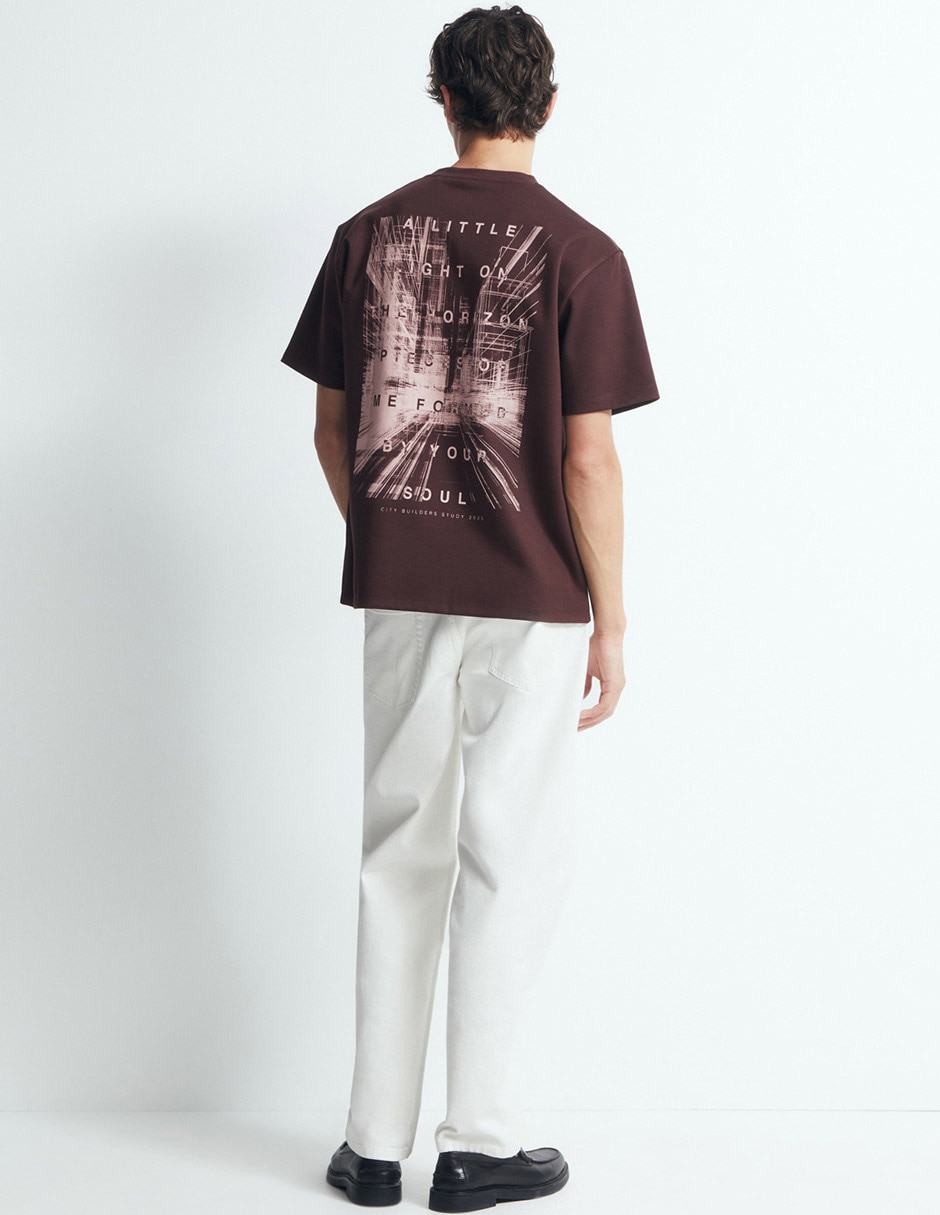 Playera cuello redondo para hombre 4
