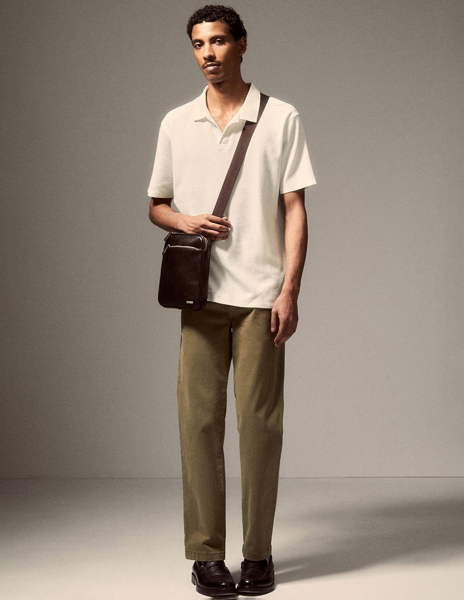 Playera tipo polo para hombre
